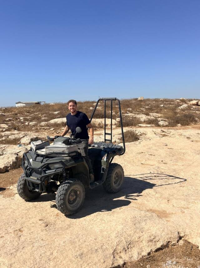 ATVing in the Negev