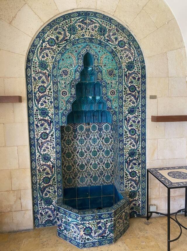 Armenian tilework in the Old City