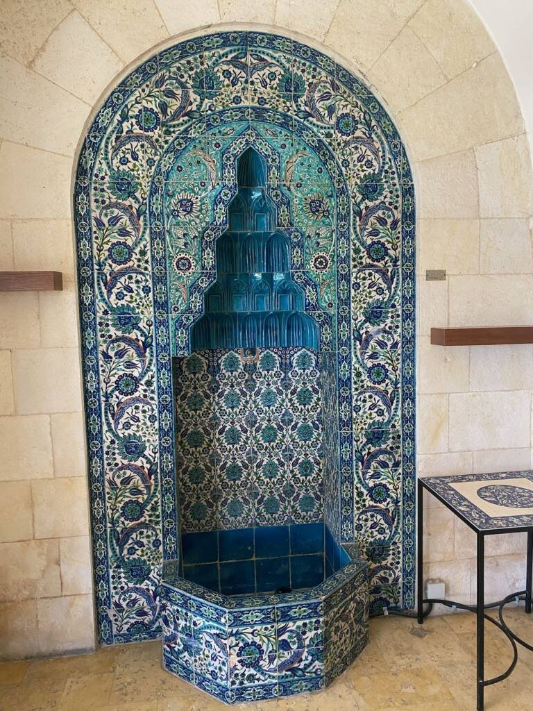 Armenian tilework in the Old City