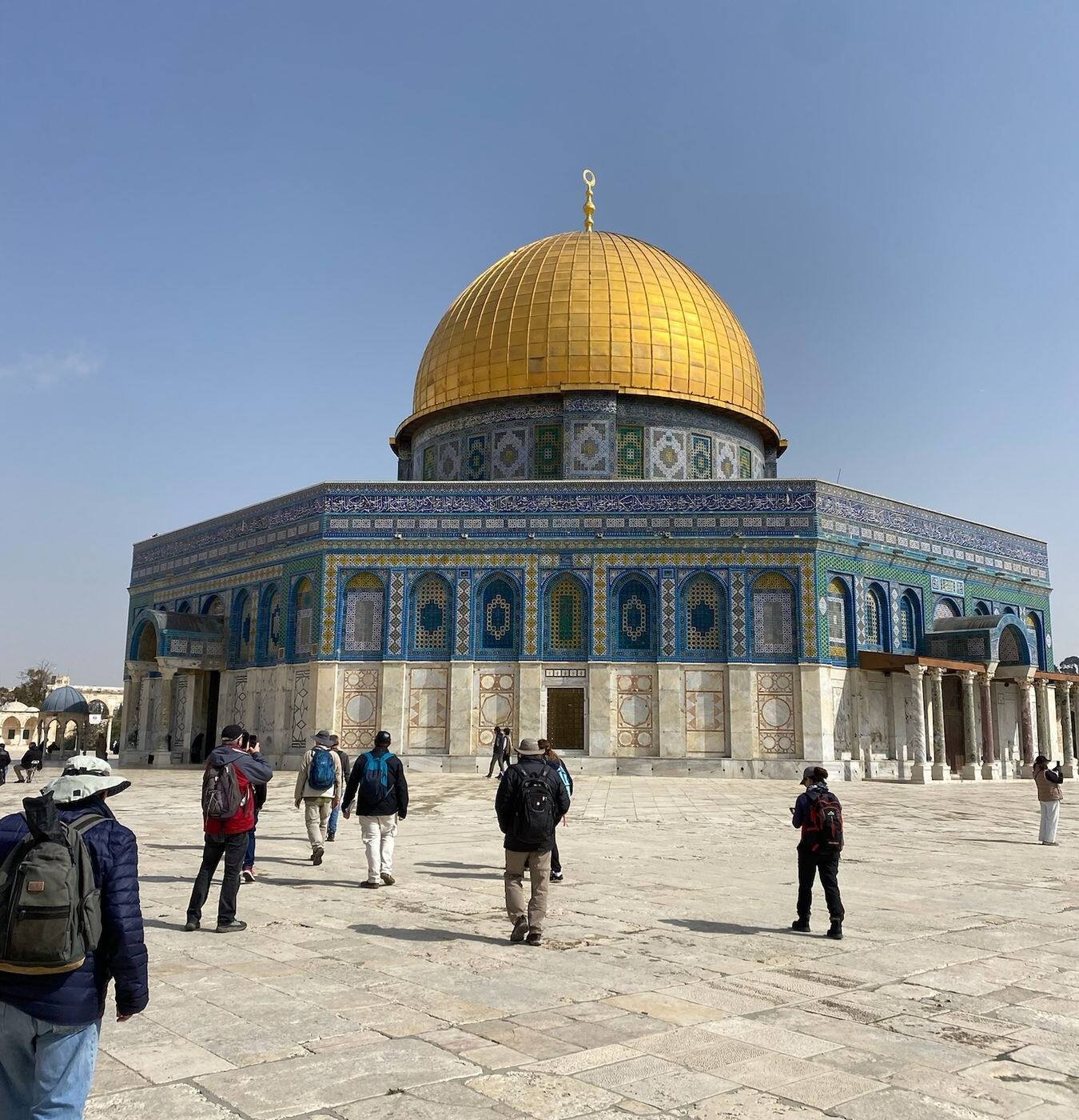 The Dome of the Rock on the Temple Mount