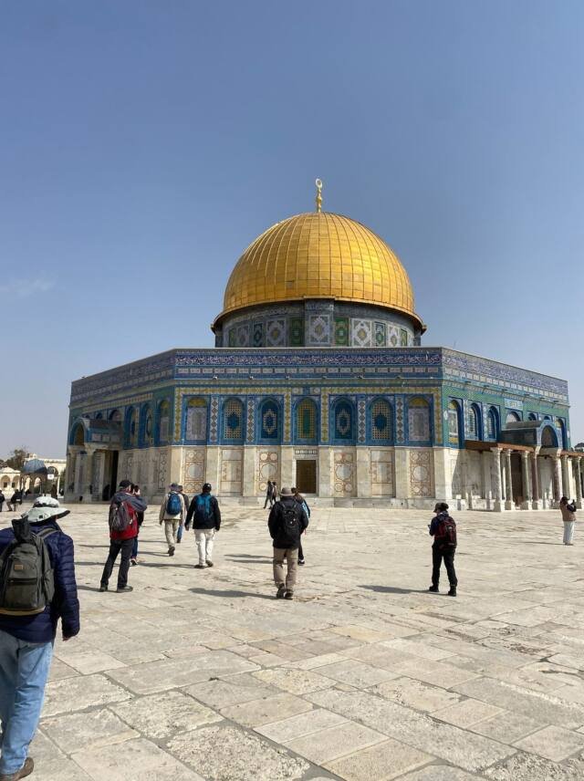 The Dome of the Rock on the Temple Mount