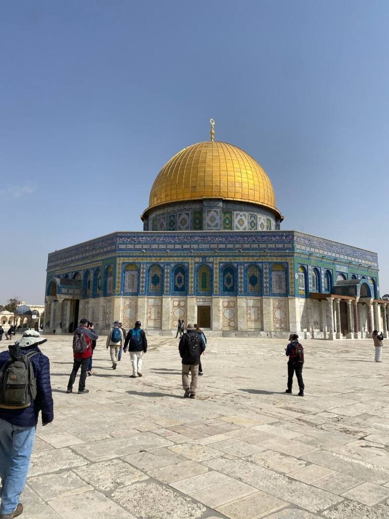 The Dome of the Rock on the Temple Mount