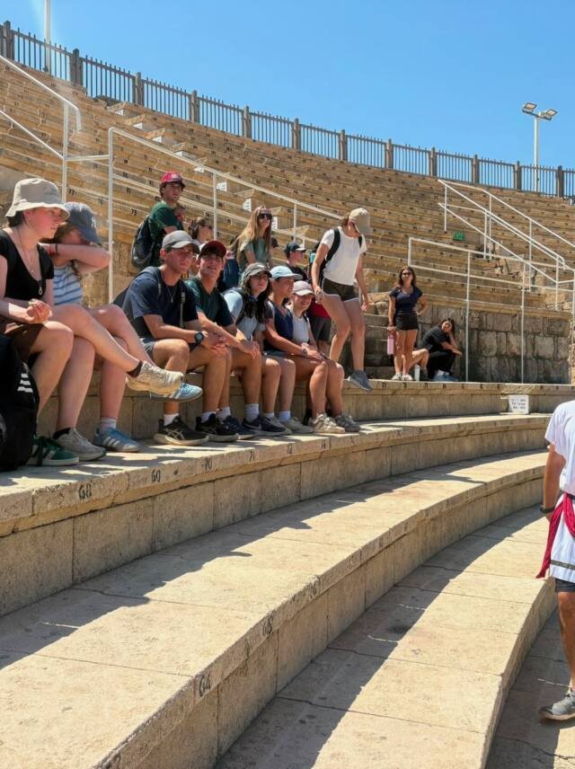 The Roman theatre at Caesarea