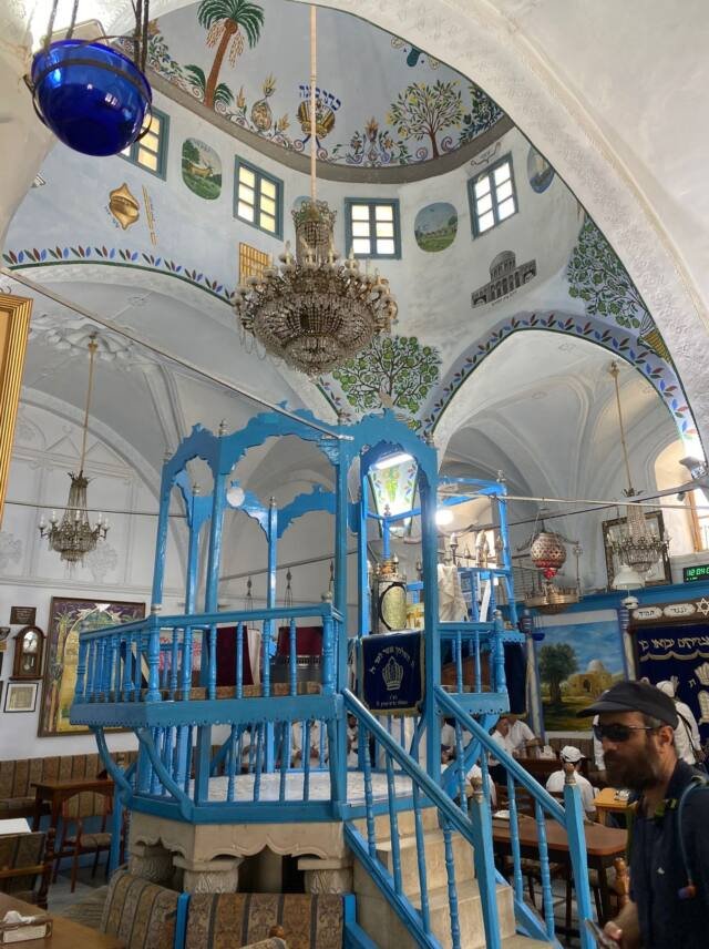 The Ramchal synagogue in Tzfat