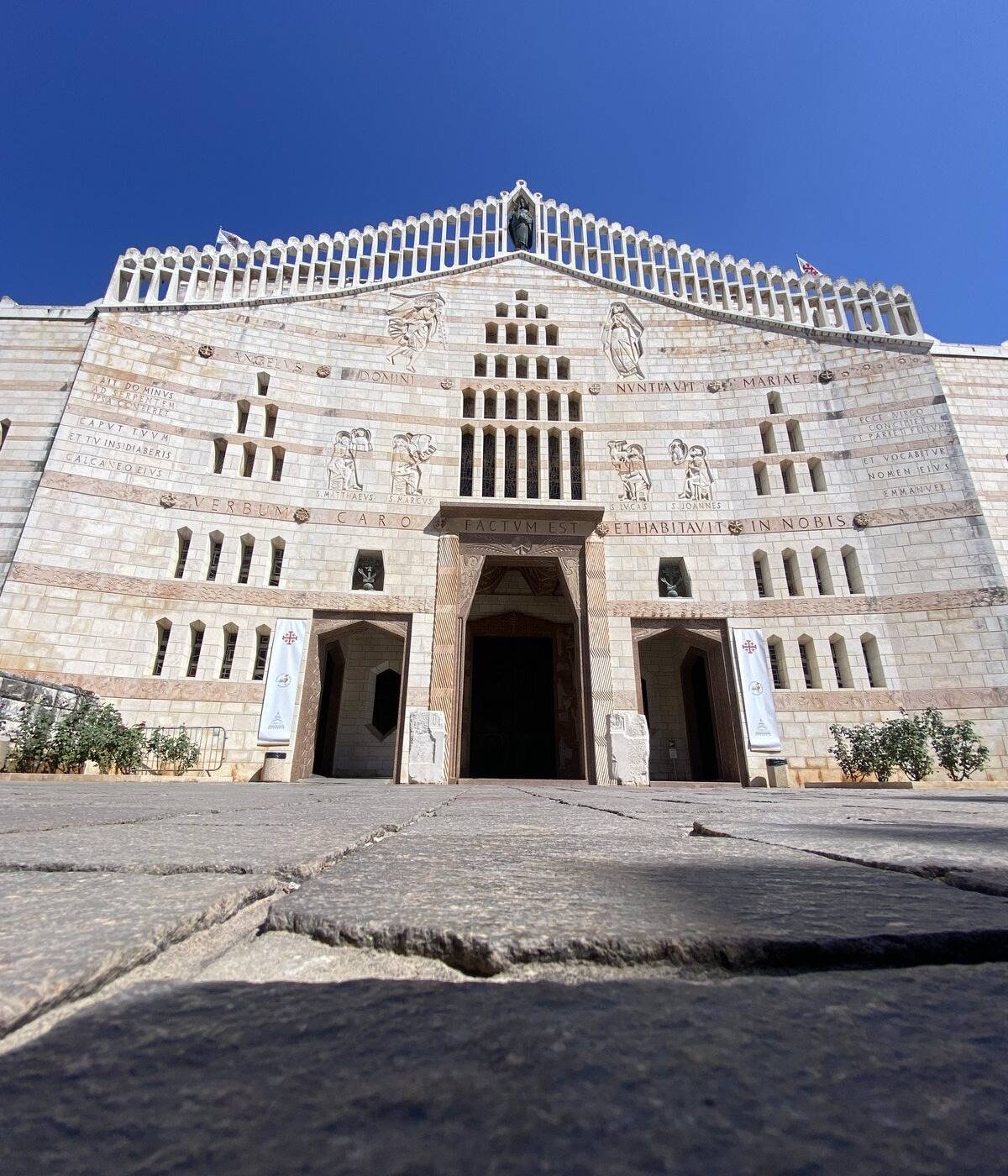 The Basilica of the Annunciation in Nazareth