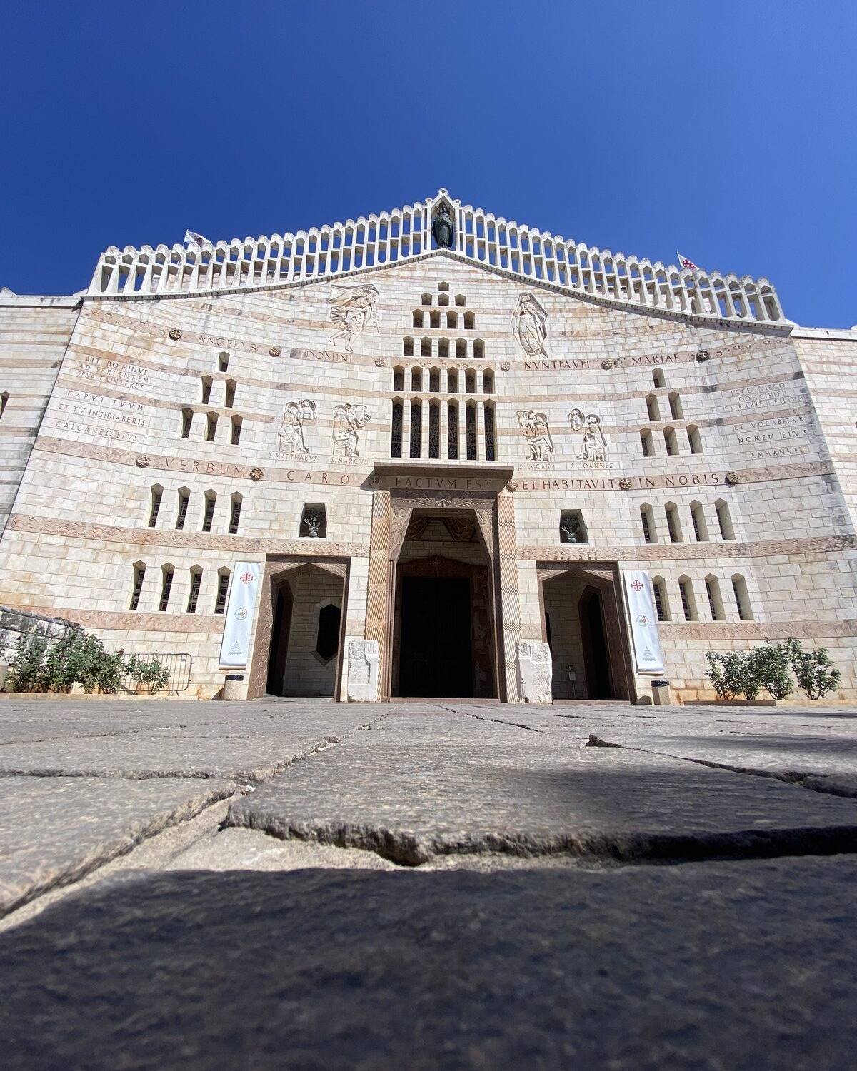 The Basilica of the Annunciation in Nazareth